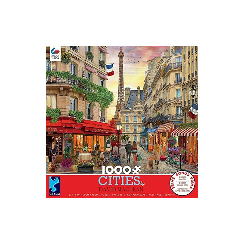 Hammond toys Cities David Maclean 1000 Piece Puzzle