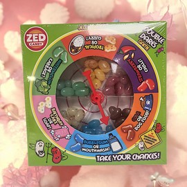 Jelly Bean Game Box with 6 Flavour Mixes Gluten-Free Vegetarian Dairy-Free & Halal with Spin & Play (Single, Jelly)