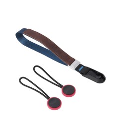 mecizox Camera Wrist Strap, Camera Hand Straps for Photographers, Adjustable Quick Release with Safer Connector for DSLR SLR Mirrorless Cameras (Blue)