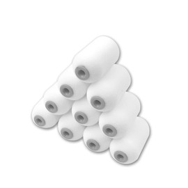 ROLLINGDOG Foam Roller Paint - 2 Inch Paint Rollers, High Density Small Foam Paint Roller Covers or Cutting in and Detail Painting (Pack of 10)