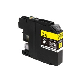 JIT-NB211Y Compatible with JIT-Brother LC211Y Yellow Remanufactured Ink, Made in Japan