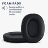 kwmobile Ear Pads Compatible with Marshall Monitor Earpads - 2X