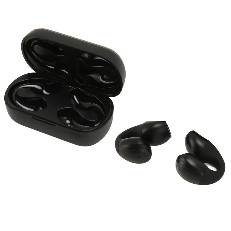 Bluetooth 5.3 Earbuds Noise Reduction Ear Clip Earphones Waterproof Open