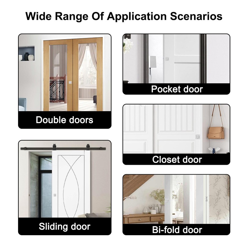 Pocket Door Lock with Key,Privacy Door Hardware Suitable for Bathroom
