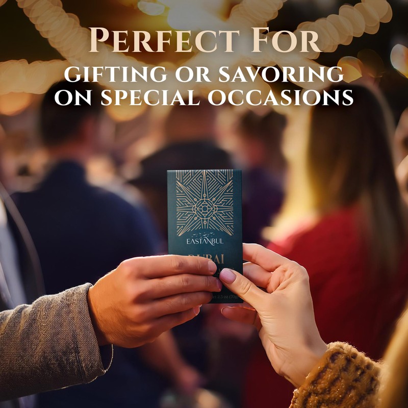 Eastanbul Dubai Chocolate Bar Pistachio, 2.5oz Mini Treat, Premium Pistachio