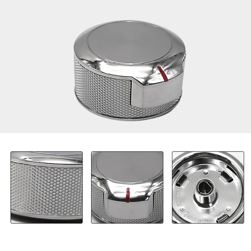 2Pack Stove Knob Gas Oven Range Control Assembly, Replacement for