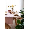 ZeeMart Farmhouse Table Runner, Rustic Table Runners 90 Inches Long,