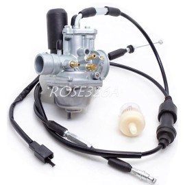 Aftermarket Carburetor & Throttle Cable For Bombardier DS90 DS50 2-Stroke 2002-2006