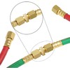 Twin Torch Welding Hose 'B' Size Coupler Set, Oxygen Acetylene/Propane