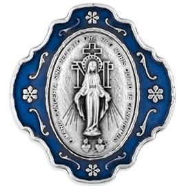Venerare Catholic Rosary Gift Set for First Communion or Confirmation (with Blue Enamel)