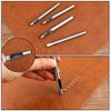 Zicojia 6 Sizes Oval Hole Punch for Leather 6mm-10mm Hollow