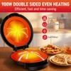Electric Quesadilla Maker, 11' Quesadilla Press with Extra Stuffing Latch,
