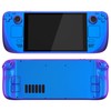 eXtremeRate Chameleon Purple Blue Faceplate Back Plate Shell for Steam