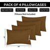 Utopia Bedding Queen Pillowcases - 4 Pack - Envelope Closure