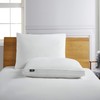 Serta 233 Thread Count White Feather Goose Down Fiber Side