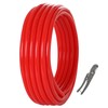 GUOFIS 1/2 Inch PEX-B Pipe/Tubing, 1 Red Roll x 100