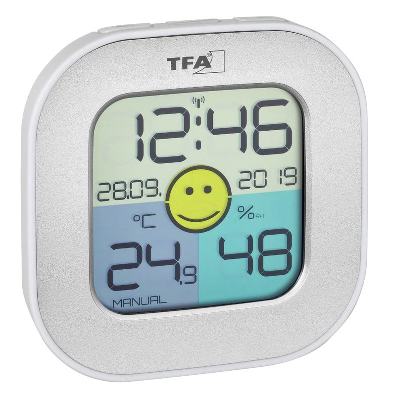 FUN TFA 30.5050 Digital Thermometer Hygrometer with Coloured Display Set