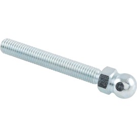 Fath Threaded Rod M12 x 66 mm for Joint Adjusting Foot Metric Ball 15 - Machine Base, Galvanised Steel - Pack of 10