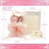 LOZIZI Bobo Ball Bouquet, Soap Flower Bouquet, Artificial Flowers, Non-Withering,