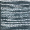 Homeroots 8' Teal And Ivory Striped Runner Rug