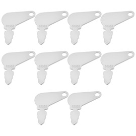 EMSea 10x Ignition Start Keys 83353 Compatible with Massey Ferguson Tractors 135 150 165 175 180