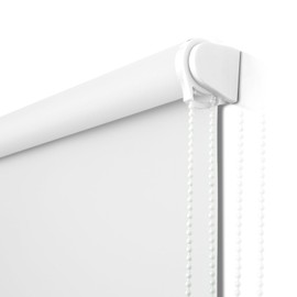 NUTRO CHILL Blackout Roller Blinds, Window Shades Blackout with Thermal Insulated, UV Protection Fabric Window Shades for Home and Office, Easy to Install（42" W x 68" L, White）