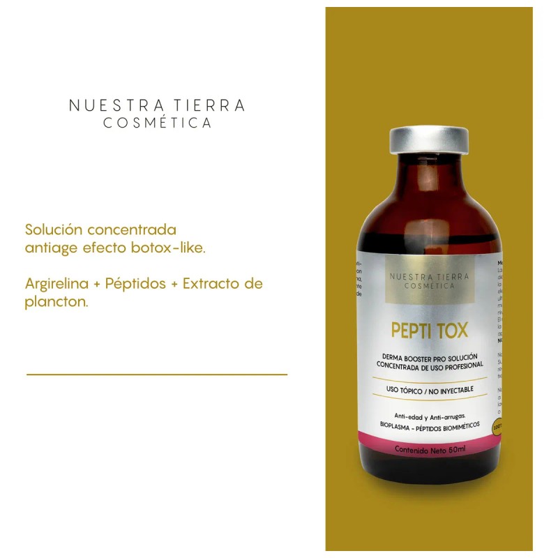 Vial Btox Argirelina Anti-arrugas Dermapen Momento de aplicacin DaNoche Tipo