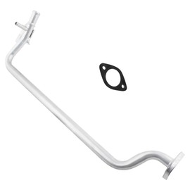 BOXI Coolant Water Bypass Pipe w/Gasket Fit for Toyota Tacoma 2005 2006 2007 2008 2009 2010 2011 2012 2013 2014 2015 2016 2017 2.7L l4 | Replaces OE# 16268-75110 16268-75111 16268-75130 16268-75131