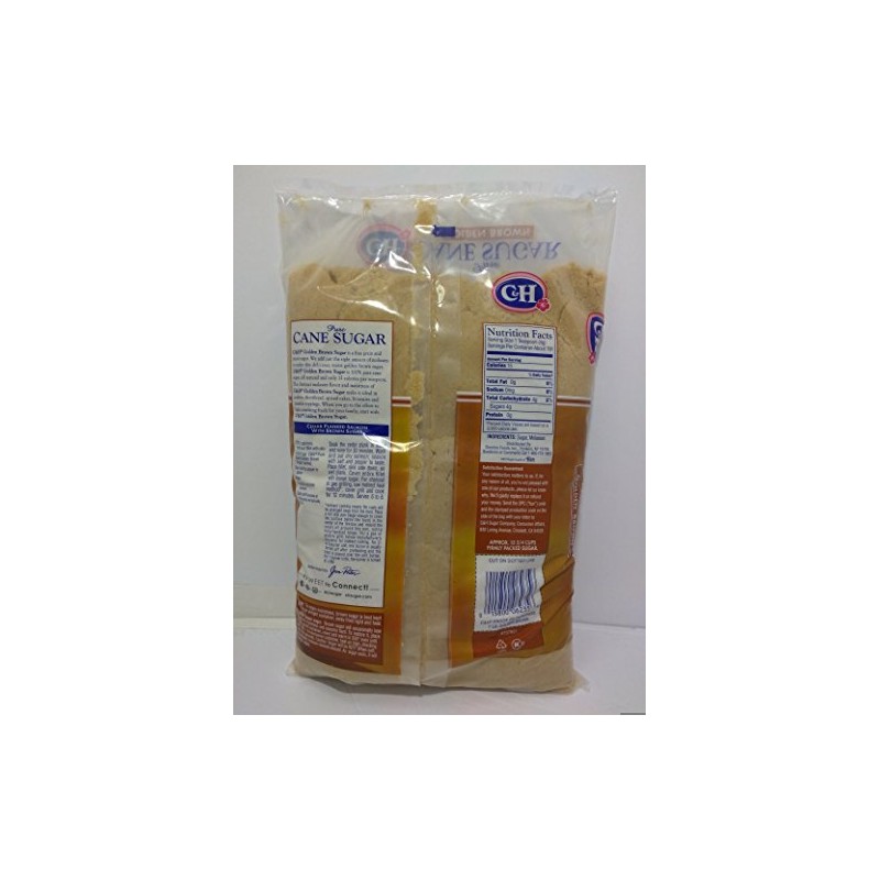 C&H Golden BrownSugar 100% Pure Cane NON GMO 7lb Bag