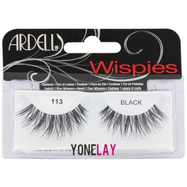 1 Pair ARDELL 113 Wispies False Eyelashes Fake Eye Lashes Invisibands Wispy