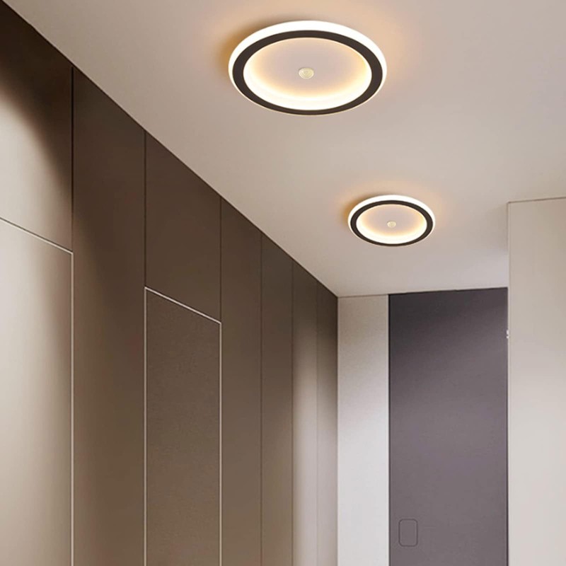 Modern LED Ceiling Light With Motion Sensor, Movement Sensor Ceiling