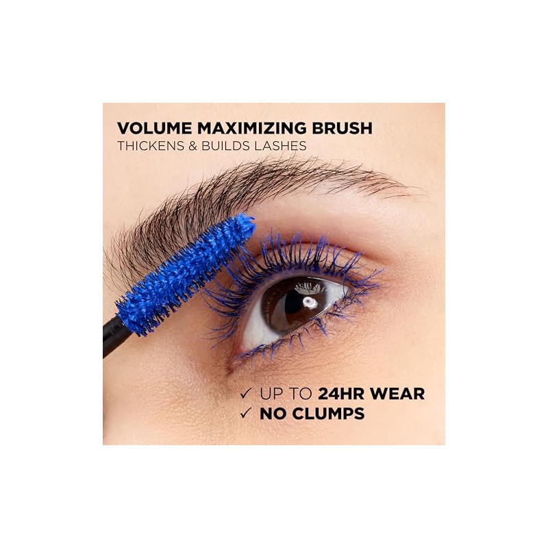 LOreal Paris Maquillaje Voluminous Original Volume Building Mascara Azul Cobalto