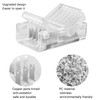 RGBZONE 10Pcs 5 Pin LED Connectors Solderless Strip to Wire