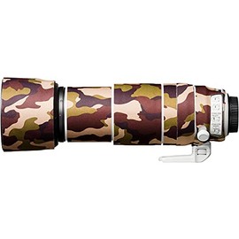 easyCover - Lens Oak - Lens protector - Protection for your camera lens - Suitable for Canon EF 100-400mm F4.5-5.6L is II USM - Brown camouflage