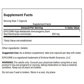 Swanson Ultra Swanson Ultra Rapid Immune Defense Featuring Epicor 500 mg 30 Caps 4 Pack