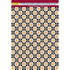 PELICAN INDUSTRIAL Magnetic Locker Wallpaper (Full Sheet Magnetic) - Geometric - Pack of 3 Sheets - v11