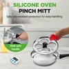NutriChef Egg Poacher Pan Set - 7.87” Stainless Steel Poached