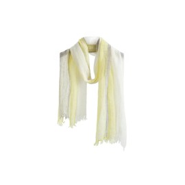 Jeelow Lightweight Summer Scarf Light Shawl Wrap Linen Feel Scarves For Men And Women, Sunrise Glow, Medium