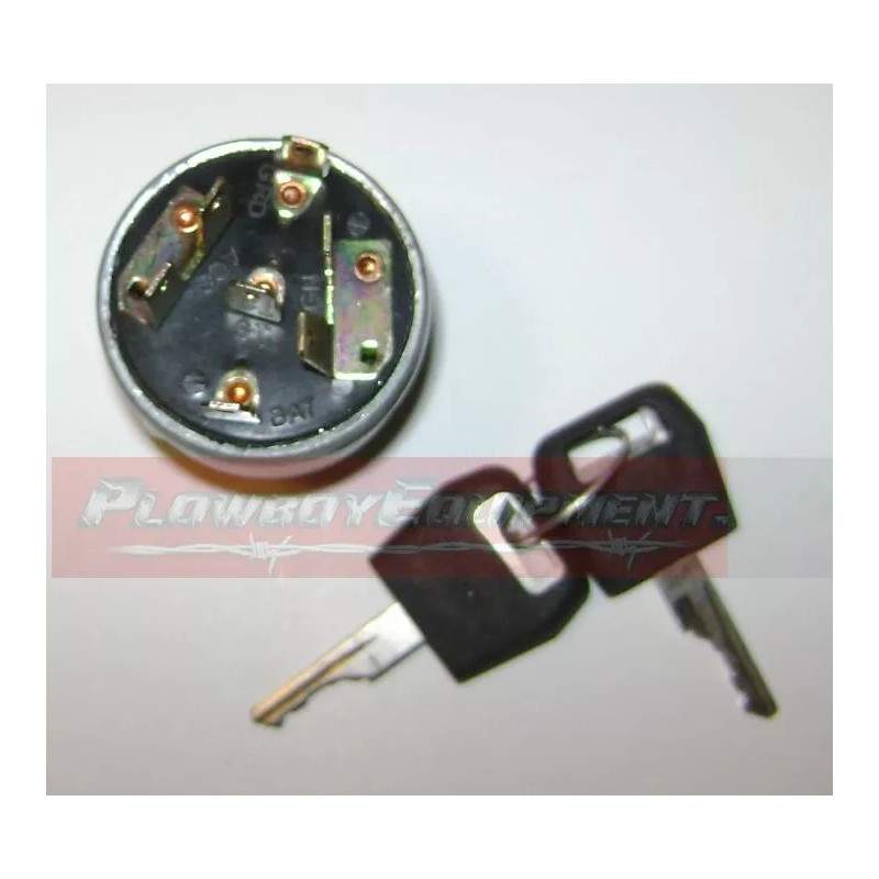 Aftermarket 282775A1 12v Ignition Switch 2 Keys for Case 1080B