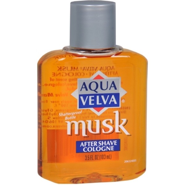 Aqua Velva Musk After Shave Cologne 3.50 oz (Pack of 8)