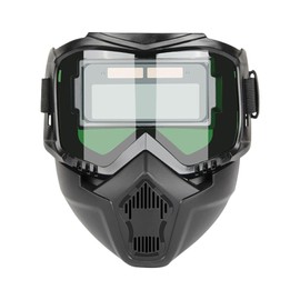 Auto Dimming Welding Helmet,Breathable Welding Protector | Breathable Welder Helmet for Polishing Processing, Soldering Protective Shade