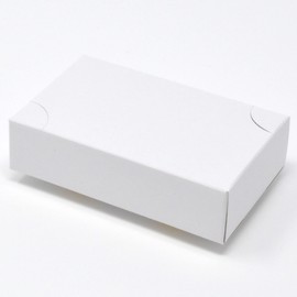 Business Card Box, Paper, No. 4, No Window, Small Box, White (M/24mm-100pcs)