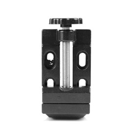 Abrazadera Plana de Tornillo de Banco, Tornillo de Banco de Aleación de Aluminio Mini 8005 Abrazadera Plana Taladro Prensa Herramientas de Tallado