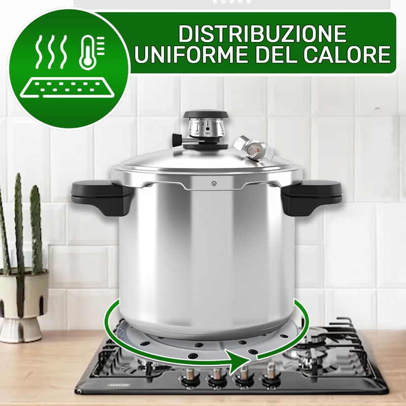 Aluminium Simmer Plate for Gas Cookers with Diameter 200 mm