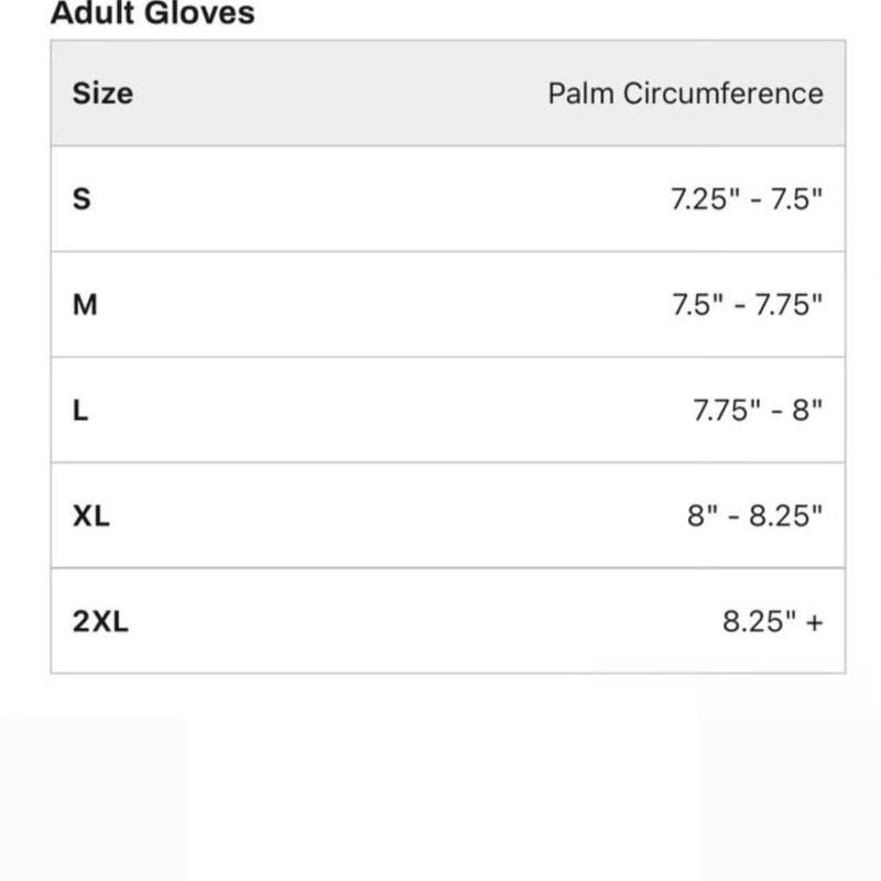 The sprites football gloves - Color: 3x