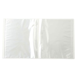 MUJI NCE17A1A Polypropylene Soft Film Clear Holder Translucent A4 Wide 40 Pockets