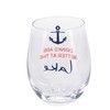 Pavilion Gift Company 18 Oz Stemless Wine Glass Drinks Are