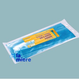 Blue Refill 500/PK 2.5 inch X 10 inch Dental Air Water Syringe Sleeves with Precut Opening,3 -Way Syringes (Blue, Refill 500/PK)