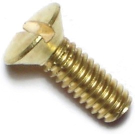 Hard-to-Find Fastener 014973130107 Slotted Oval Machine Screws, 8-32 x 1/2, Piece-36