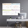 JJPRO Dry Erase 4 Month Wall Calendar - 38x26 Inches
